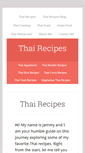 Mobile Screenshot of cooking-thai-recipes.com